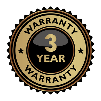 3 year warranty